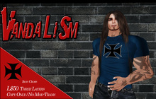 Iron Cross T-Shirt (Blue)