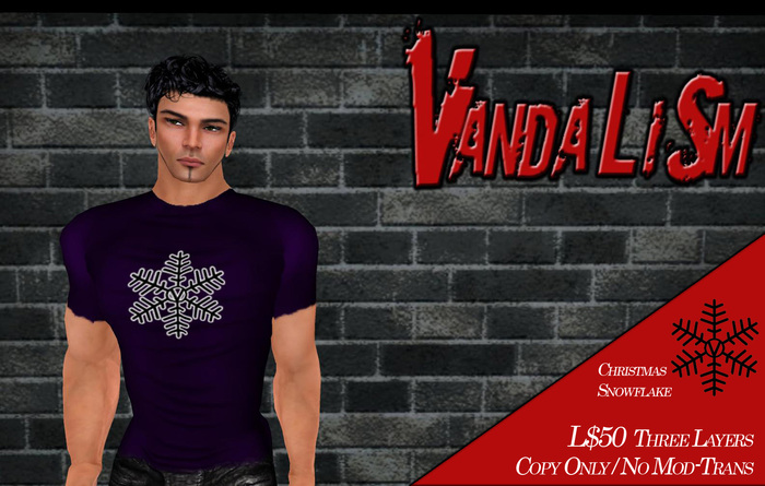 Snowflake T-Shirt (Purple)