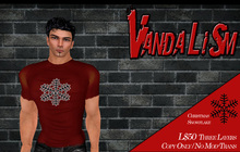 Snowflake T-Shirt (Red)