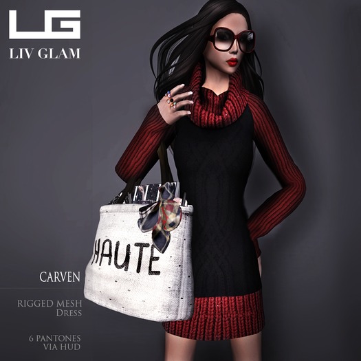 [LIV-Glam]*WINTER-2012*CARVEN Cable Knit Dress SP2 