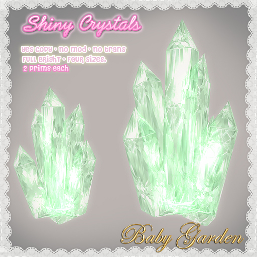 :*B*: Shiny Crystals - Green