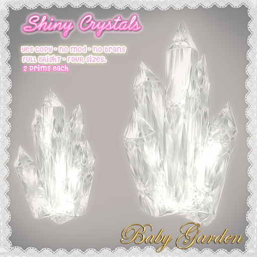 :*B*: Shiny Crystals - Gray
