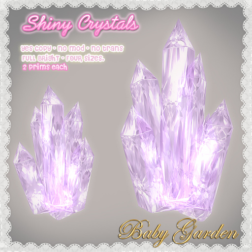 :*B*: Shiny Crystals - Purple