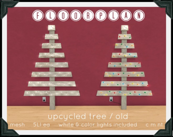 floorplan. upcycled tree / old [ boxed ]