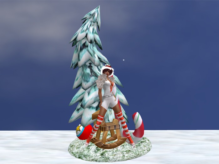 Rocking Horse Tree Photo Prop Boxed