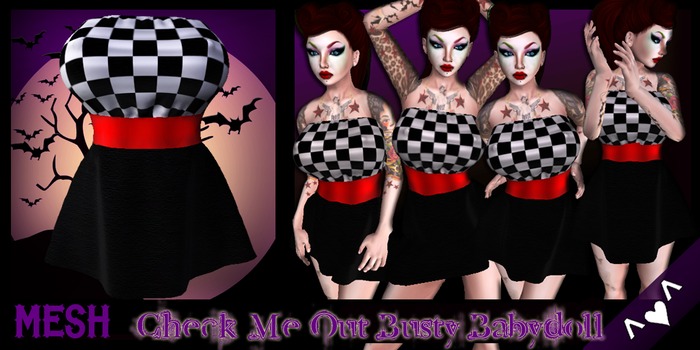 ^v^DRBC^v^ Check Me Out Busty Babydoll
