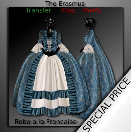 Second Life Marketplace Robe à la Française [The Erasmus]