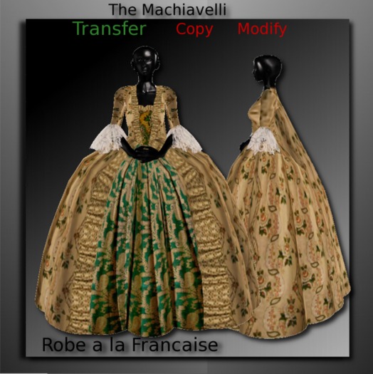 Robe à la Française [The Machiavelli]