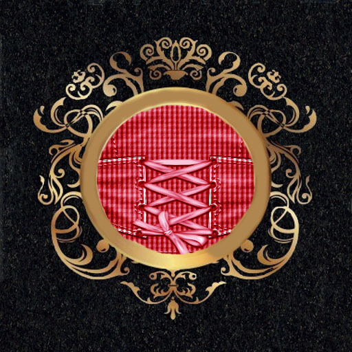 !DnL Designs Ashlyn Laced tank & Short -Red