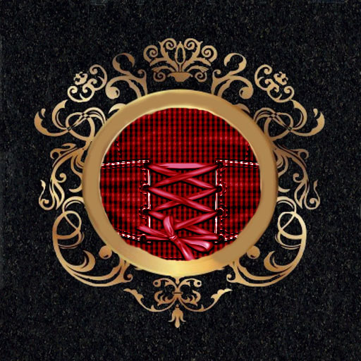 !DnL Designs Ashlyn Laced tank & Short -Dark Red