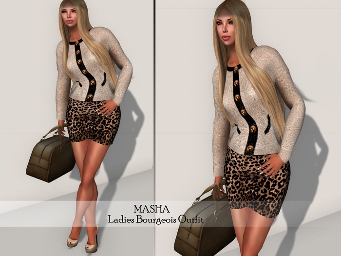 :: Masha :: Complete Outfit - Beige - demo