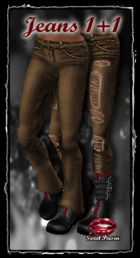 `Sweet Poison` Jeans 2 Brown