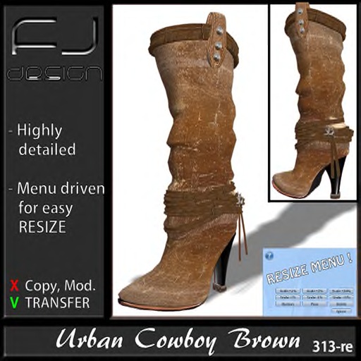 Box 313 Urban Cowboy Brown
