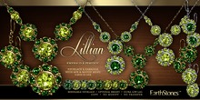 EarthStones Lillian Collection - Emerald & Peridot (BOX)