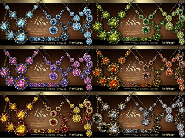 EarthStones Lillian Collection - Fatpack (BOX)