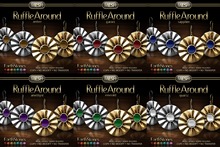 EarthStones Mesh - Ruffle Around Earrings - FATPACK (BOX)