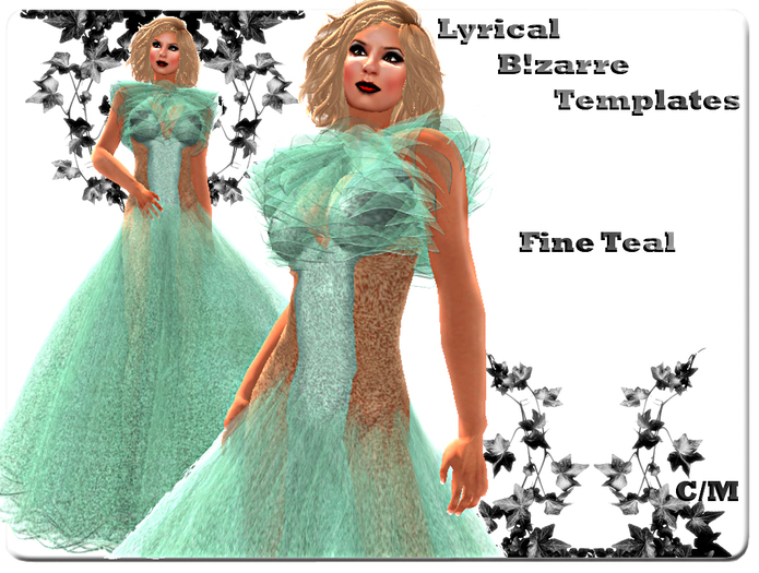 Lyrical B!zarre Templates - DEMO Fine Teal 
