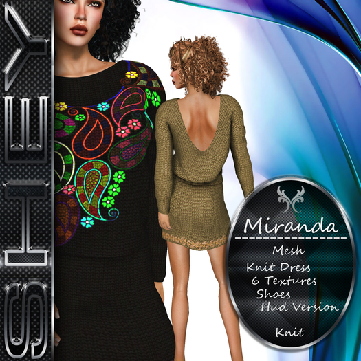 SHEY - Miranda Knit Mesh Set