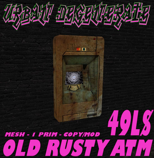 OLD RUSTY ATM
