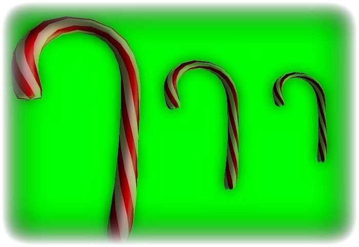 XMAS/HOLIDAY PROMO!!! DECORATIVE CANDY CANES X 3 L, M, S