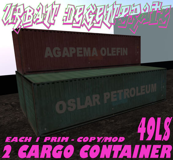 CARGO CONTAINER SET