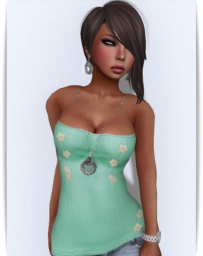 *PROMO*[[>CaKe!<]]Star Top Green.