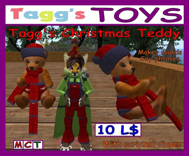 Tagg's Christmas Teddy