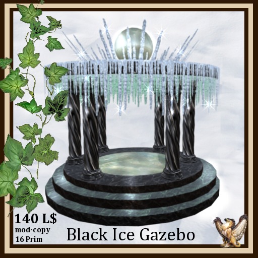 *IOLAIR* Black Ice Gazebo ~ Box