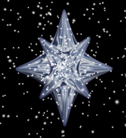 North star with snow maker script.