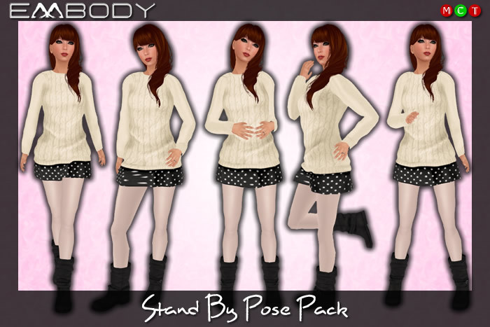 Embody 5 Pose Pack F STAND BY
