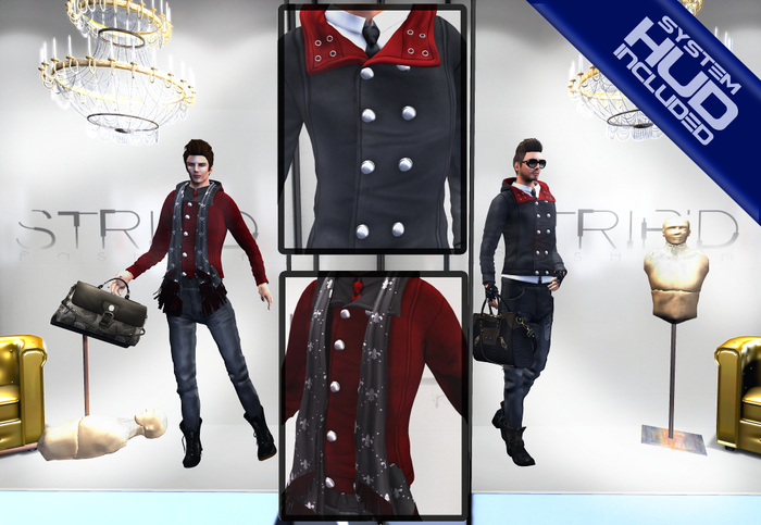 :[strip'd]: Burkley Jacket [DEMO]