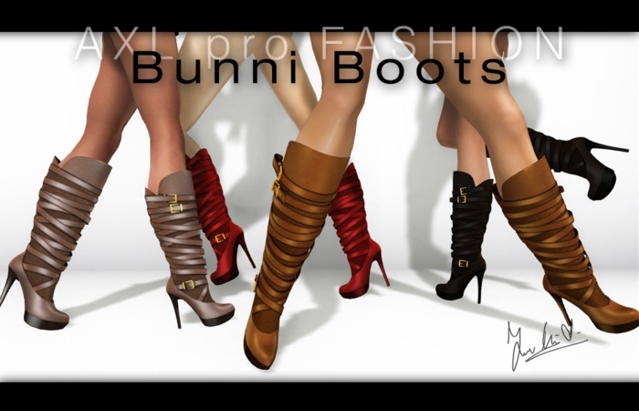 AXL pro FASHION l Bunni Boots l BROWN