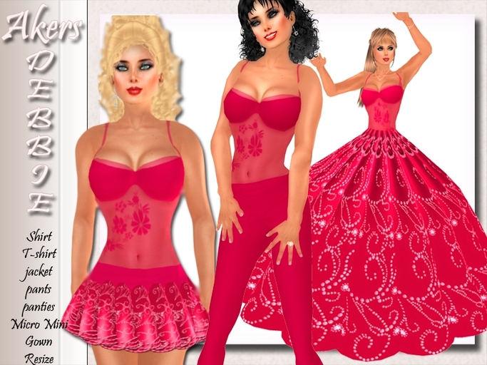 !*Akers* Debbie Red