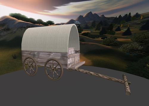 Antique Prairie Schooner