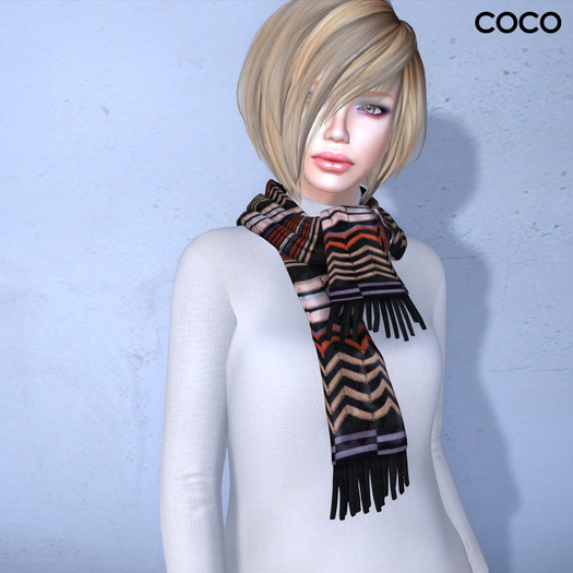 *COCO*_WoolScarf_Zigzag