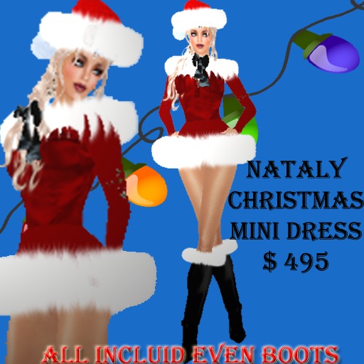 Nataly Christmas Mini Dress 2012 box