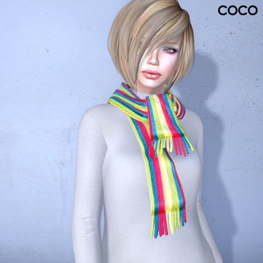*COCO*_WoolScarf_Stripe-Candy
