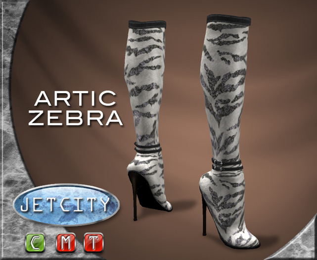 JETCITY BOOTS > Artic Zebra
