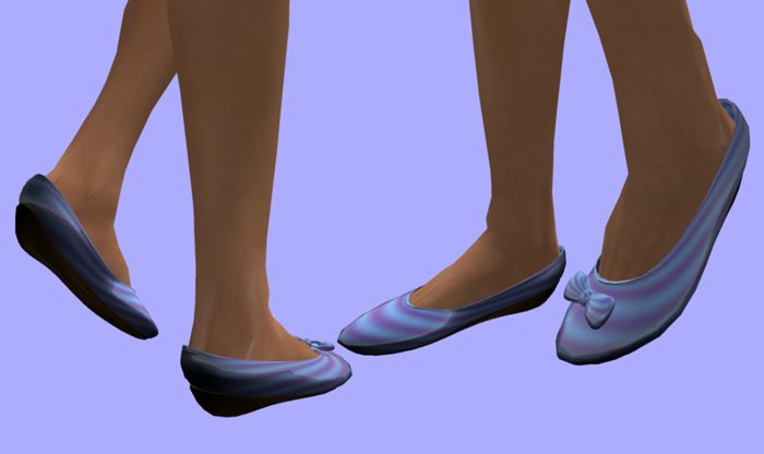 [SLB] Flats Purple c