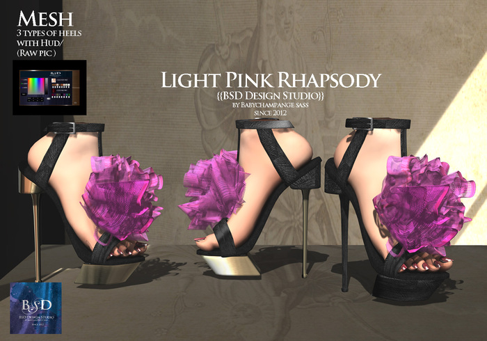 {{BSD Design Studio}}pink Rhapsody[exclusive mesh]