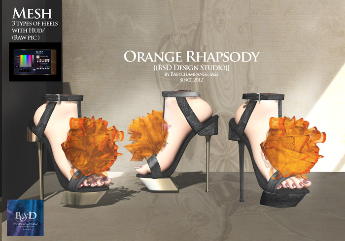 {{BSD Design Studio}}orange Rhapsody[exclusive mesh]