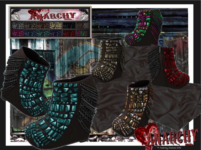 *An@rchy Ink* Diva Wedges - ALL