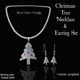 .:MDD:. Christmas Tree Pendant Set
