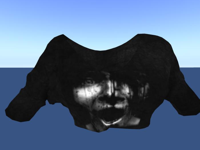 MESH gothfear croptop