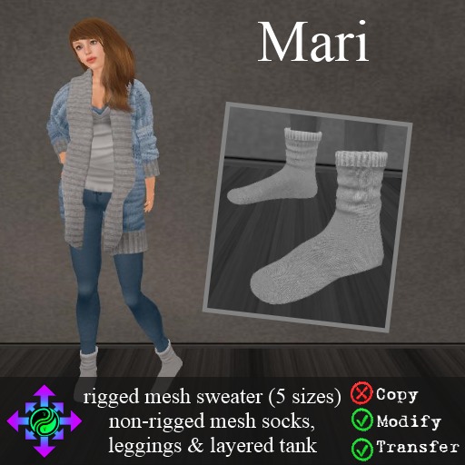 Vicarious Vitae - Mari Loungewear - Blue