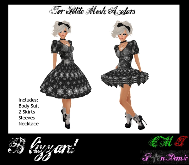 ..:{*PanDemic*}:.. Blizzard Black Petite
