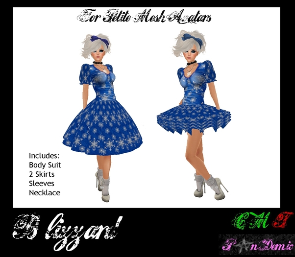 ..:{*PanDemic*}:.. Blizzard Blue Petite