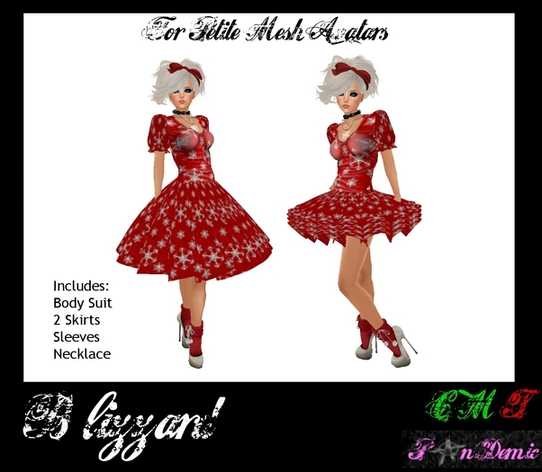 ..:{*PanDemic*}:.. Blizzard Red Petite