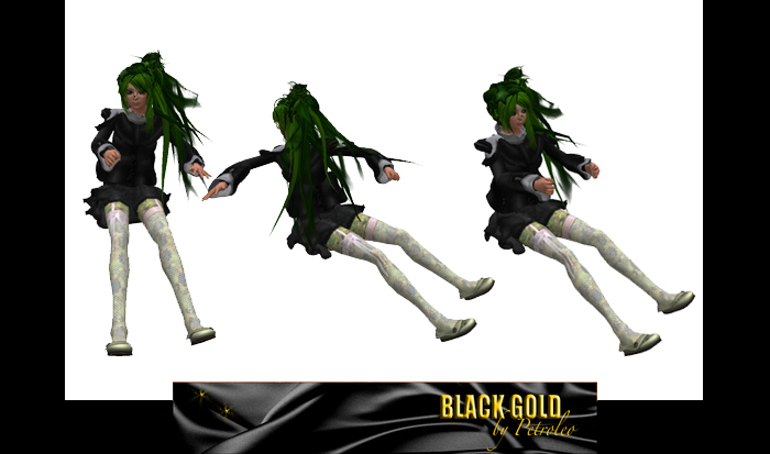 Fullperm Driving Animated Poses, 3 Pack - Poses animadas manejando auto