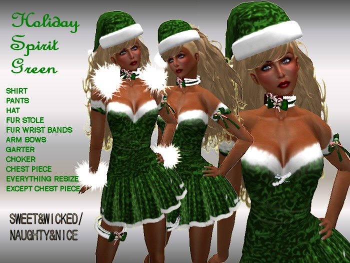S&W HOLIDAY SPIRIT GREEN OUTFIT